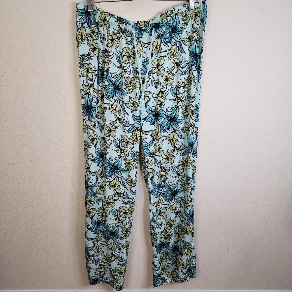 Beach Riot Women’s Beachly Exclusive Blue Lagoon Beach Pants Size XXL Rayon